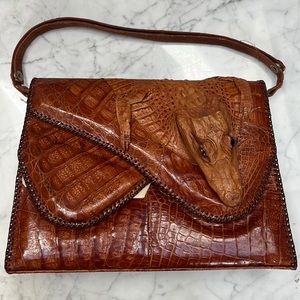 Genuine Alligator Purse